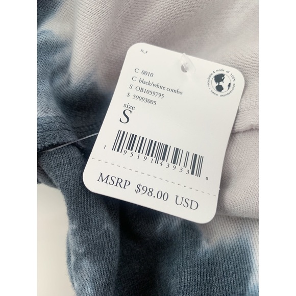 NWT Free People Movement Metti Ombre Tie Dye Lounge Gorpcore Sweatshirt - Picture 8 of 12